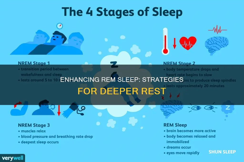 how to promote more rem sleep