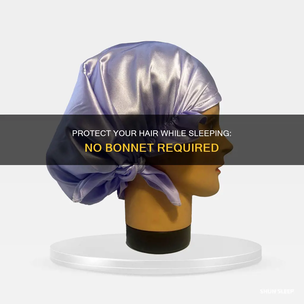 how to protect hair while sleeping without bonnet
