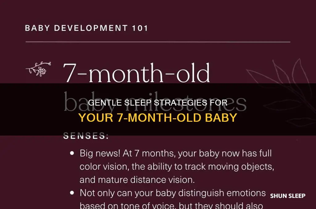 how to put 7 month old baby to sleep
