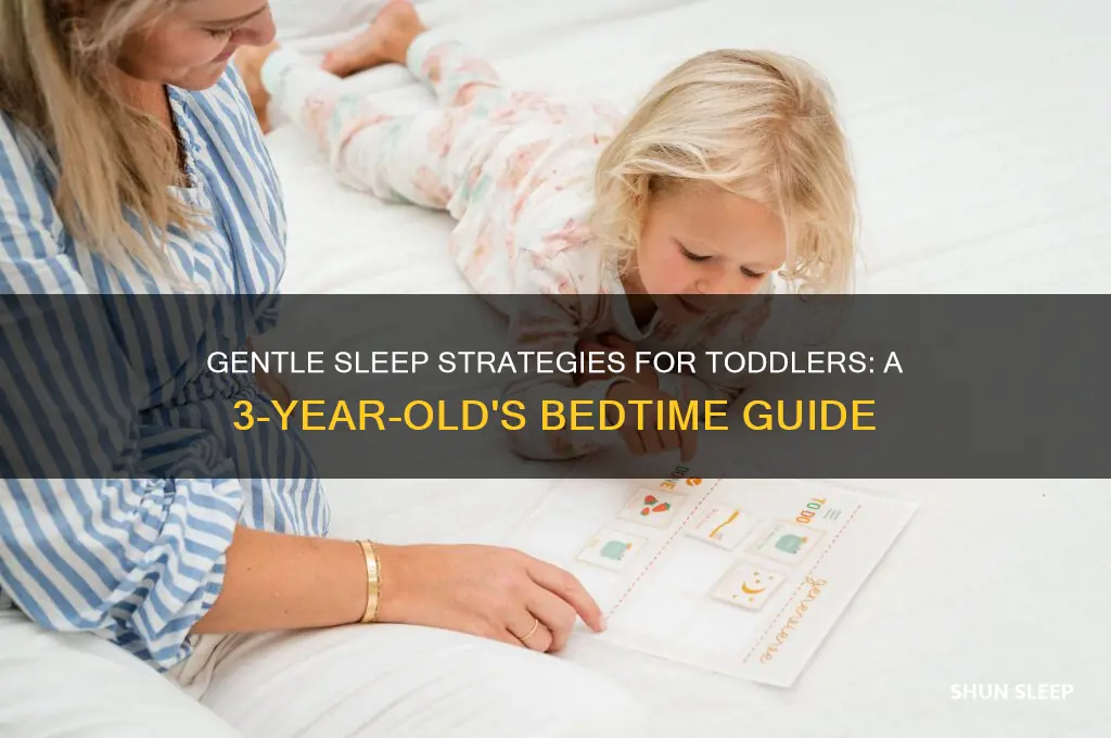 how to put a 3 year old baby to sleep