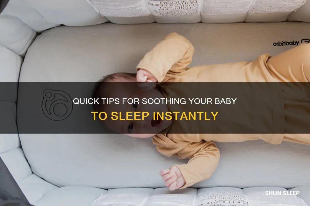 how to put a baby to sleep fast