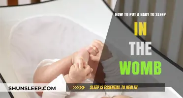 Soothing Techniques to Help Your Baby Sleep in the Womb