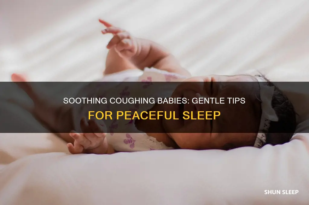 how to put a baby to sleep with a cough
