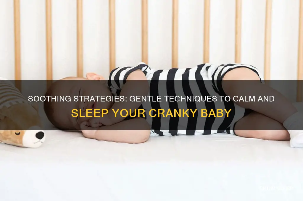 how to put a cranky baby to sleep