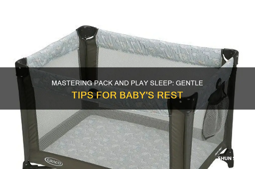 how to put baby to sleep in pack and play