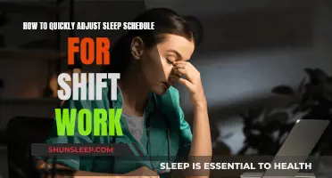 Adjusting Sleep Schedules for Shift Work: Quick Tips for Success