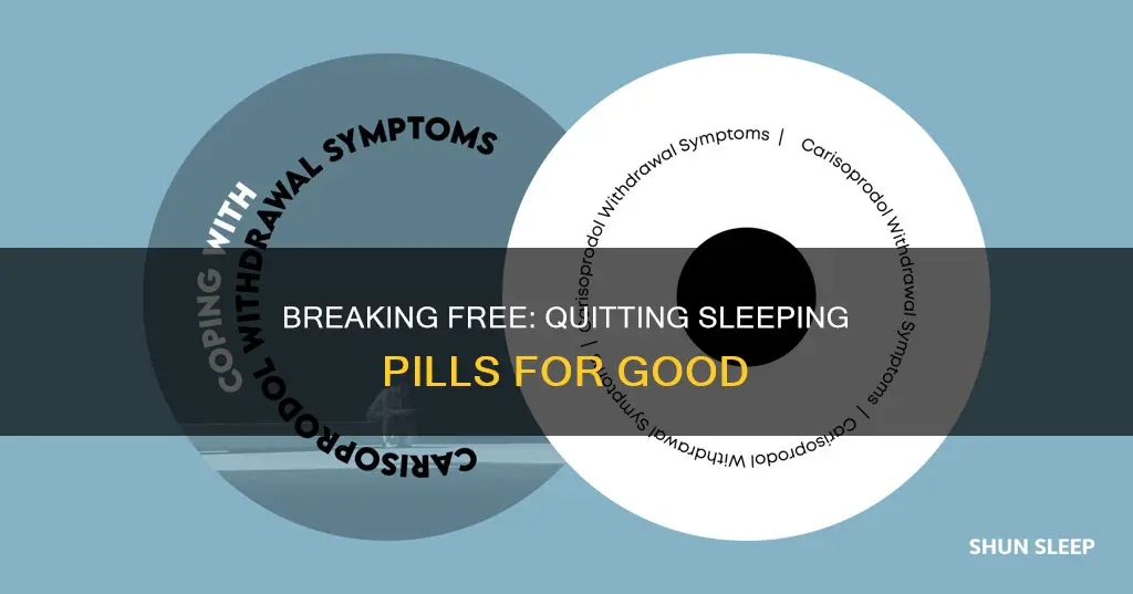how to quit sleeping pills