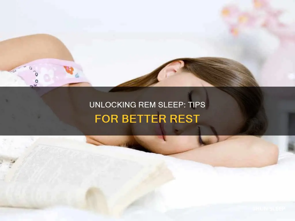 how to reach rem sleep