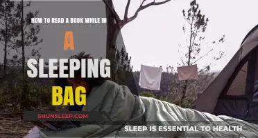 Camping Bookworms: Reading Comfortably in a Sleeping Bag