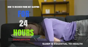 Reviving Yourself: A Guide to Bounce Back from 24 Hours of No Sleep