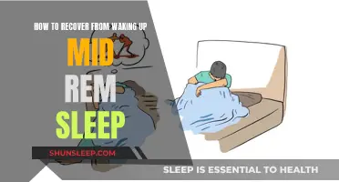 Recovering from Mid-REM Sleep Waking: Tips for a Better Night