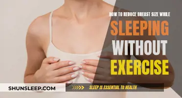 Reduce Breast Size While Sleeping: Easy, Exercise-Free Tips