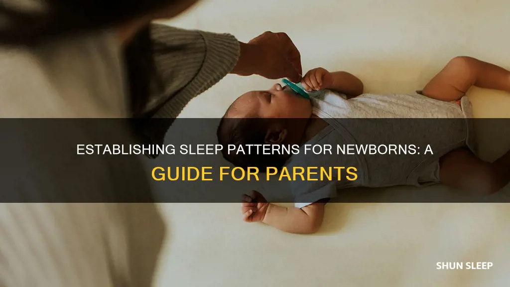how to regulate newborn sleep