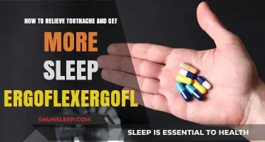 Relieve Toothache Pain: Sleep Better with Ergoflex Tips and Tricks
