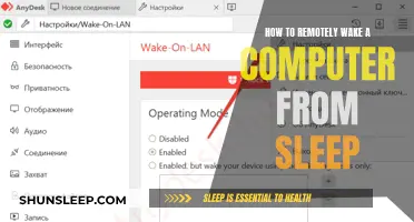 Waking a Computer from Sleep Remotely: A Simple Guide