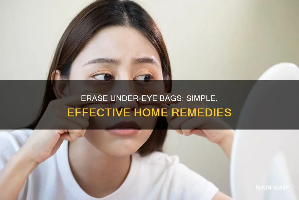 how to remove sleep bags under eyes