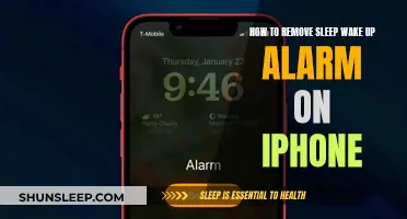Removing Sleep/Wake-Up Alarms on Your iPhone, Simplified