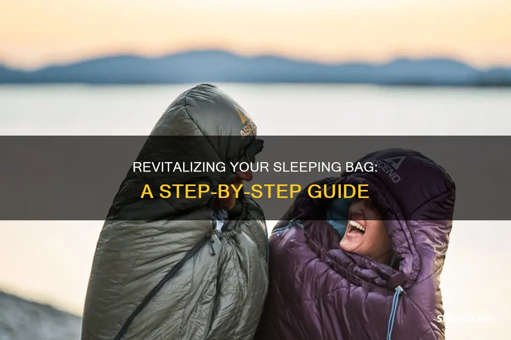 how to renew a sleeping bag