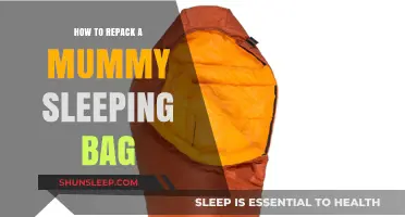 Repacking a Mummy Sleeping Bag: A Step-by-Step Guide