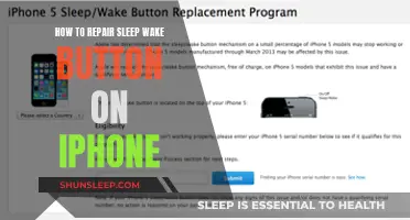 Fixing the Sleep/Wake Button: A Step-by-Step Guide for iPhone Owners