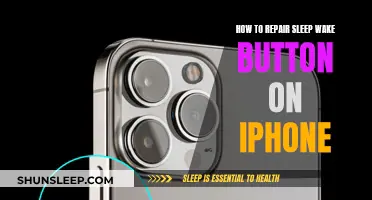 Repairing Your iPhone's Sleep/Wake Button: A Step-by-Step Guide
