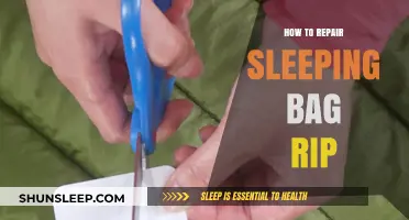Repairing Your Sleeping Bag: Fixing Tears and Rips