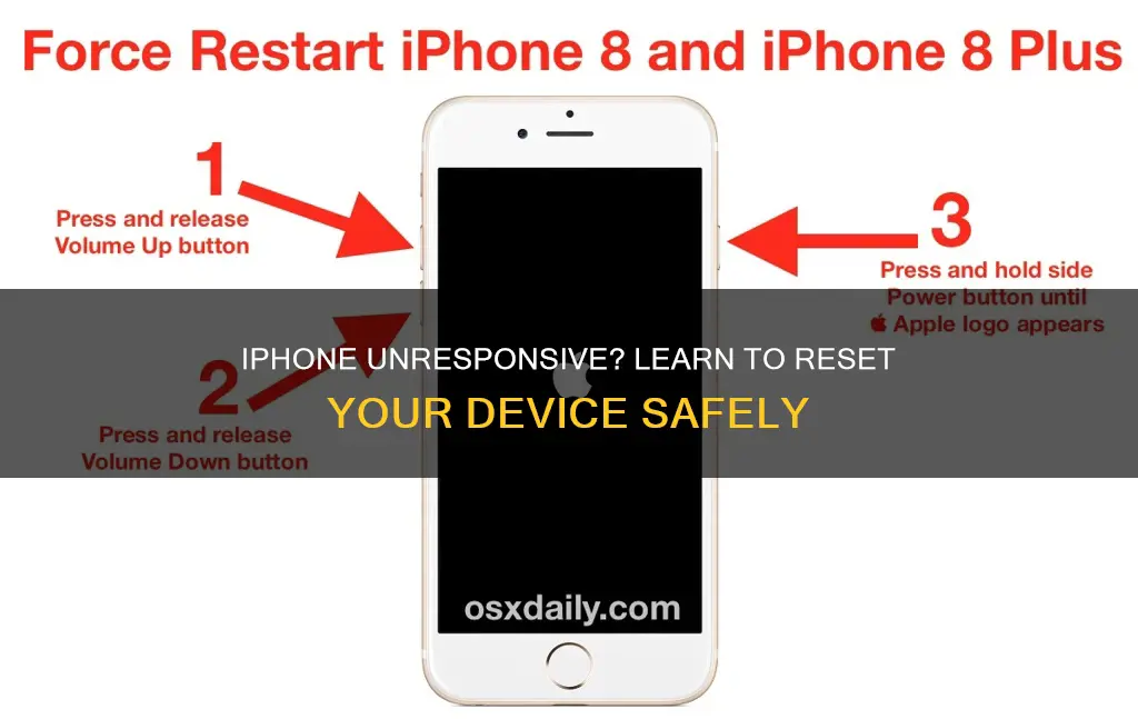 how to reset iphone when sleep wake button is unresonsive