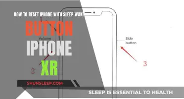Resetting Your iPhone XR: A Simple Guide Using the Sleep/Wake Button