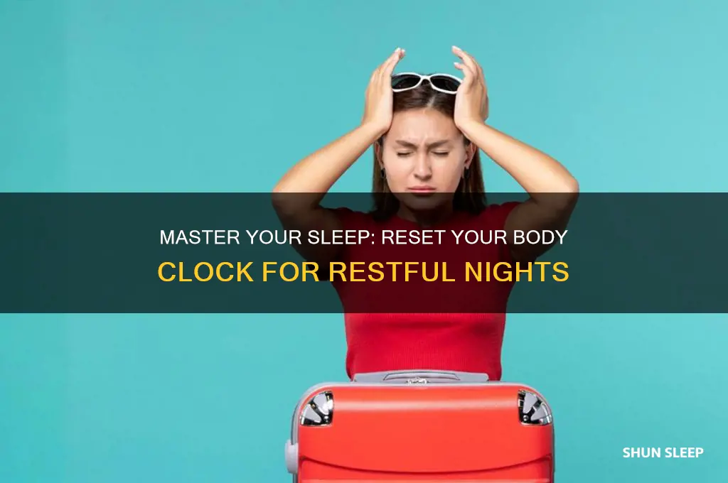 how to reset your body clock and get better sleep