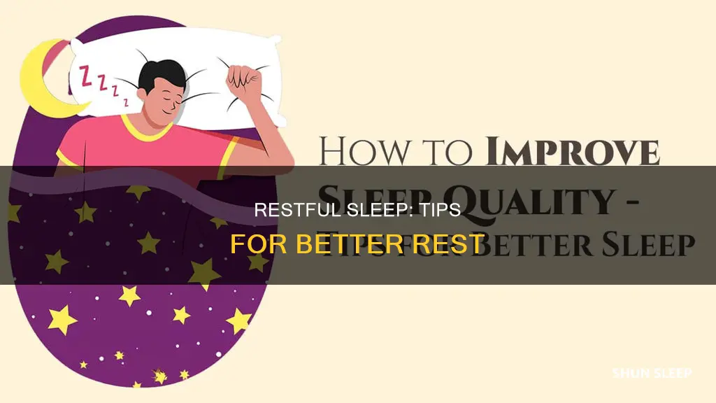 how to rest better while sleeping