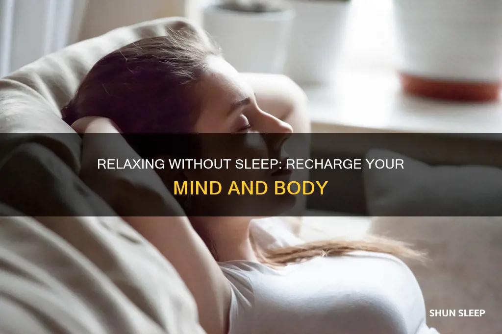 how to rest without sleeping