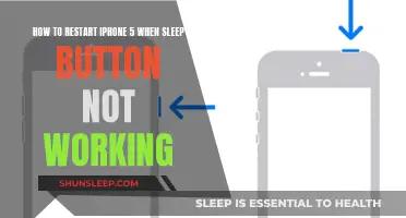 Restarting iPhone 5: Alternative to Sleep Button