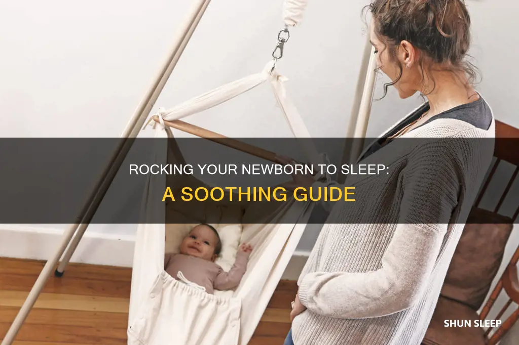 how to rock a newborn to sleep