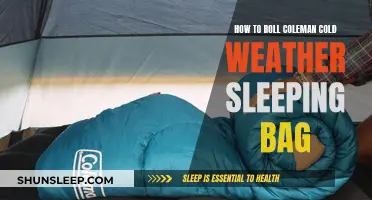 Rolling and Storing Your Coleman Sleeping Bag