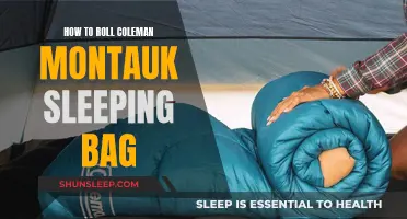 Rolling Your Coleman Montauk Sleeping Bag: A Step-by-Step Guide