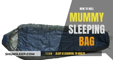Rolling a Mummy Sleeping Bag: Quick and Easy Steps