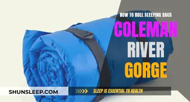 Rolling Your Coleman River Gorge Sleeping Bag: A Step-by-Step Guide