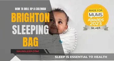 Rolling a Coleman Brighton Sleeping Bag: A Step-by-Step Guide