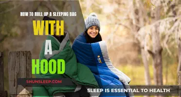 Rolling a Hooded Sleeping Bag: Quick and Easy Steps