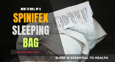 Spinifex Sleeping Bag: Rolling Up the Right Way
