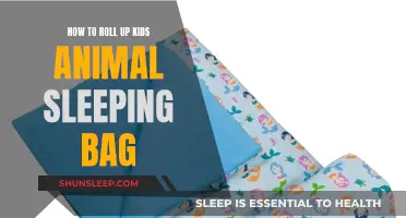 Smart Tips to Fold and Roll Up Kids' Animal Sleeping Bags
