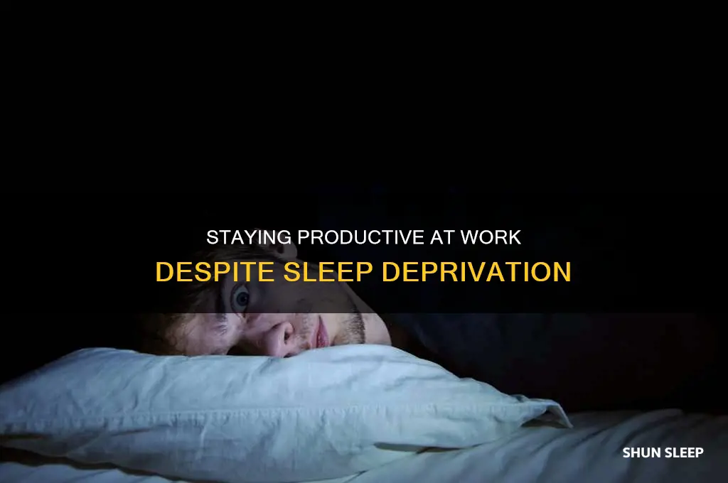 how to run on no sleep at work