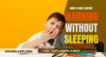 Staying Awake: Strategies to Save Your Content Without Sleep