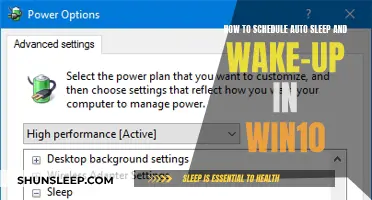 Mastering Windows 10: Schedule Auto Sleep and Wake-Up Times