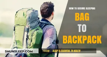 Secure Your Sleeping Bag: Backpacking Tips