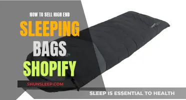 Selling High-End Sleeping Bags: Optimize Your Shopify Storefront