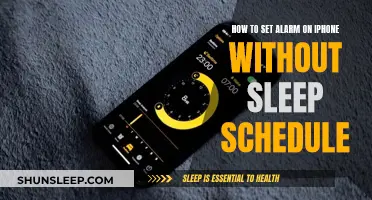 Setting Alarms on iPhone: No Sleep Schedule Required