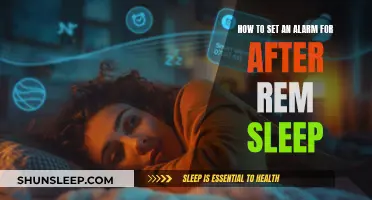 Wake Up Refreshed: Setting Alarms After REM Sleep