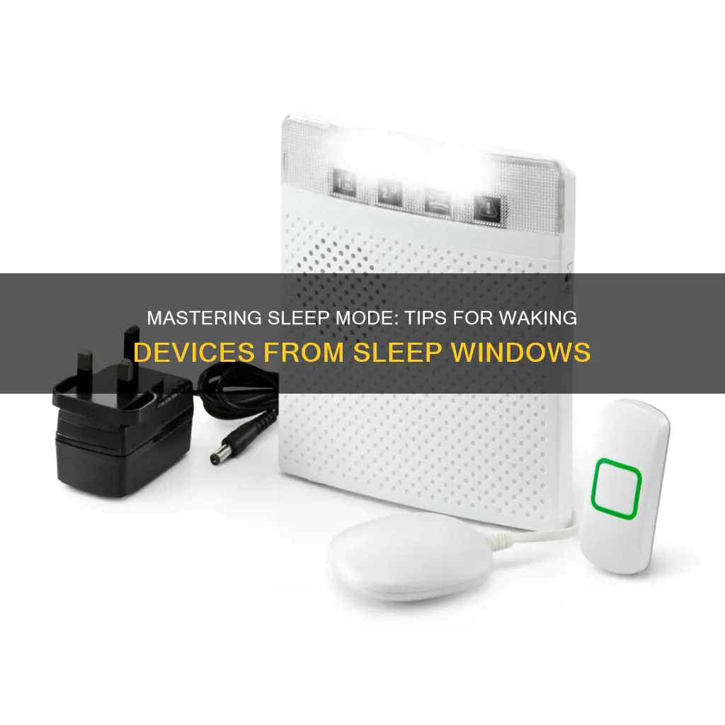 how to set devices that can wake from sleep windows