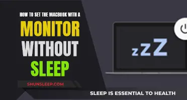 Keeping Your MacBook Awake with an External Monitor